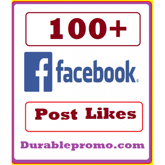 100 Facebook Post Likes 