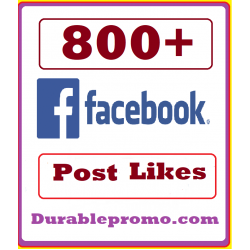 800 Facebook Post Likes 
