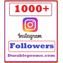 1000 Instagram Followers Real  & High Quality