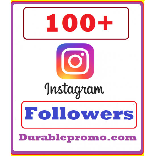100 Instagram Followers Real  & High Quality