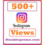 500 Instagram Views Real & High Quality