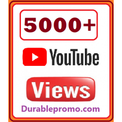 5000 YouTube Views Real & High Quality
